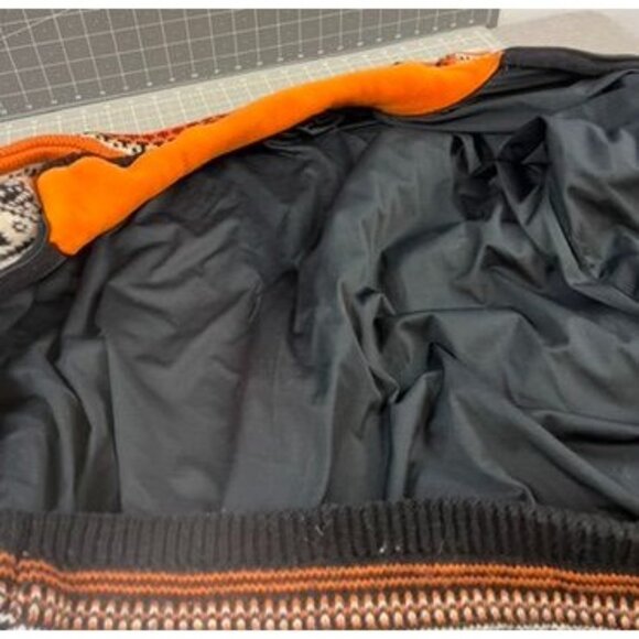 Disegna d'Italia Alpine Expedition Men's L Nordic Full-Zip Sweater Wool Blend - Picture 13 of 15